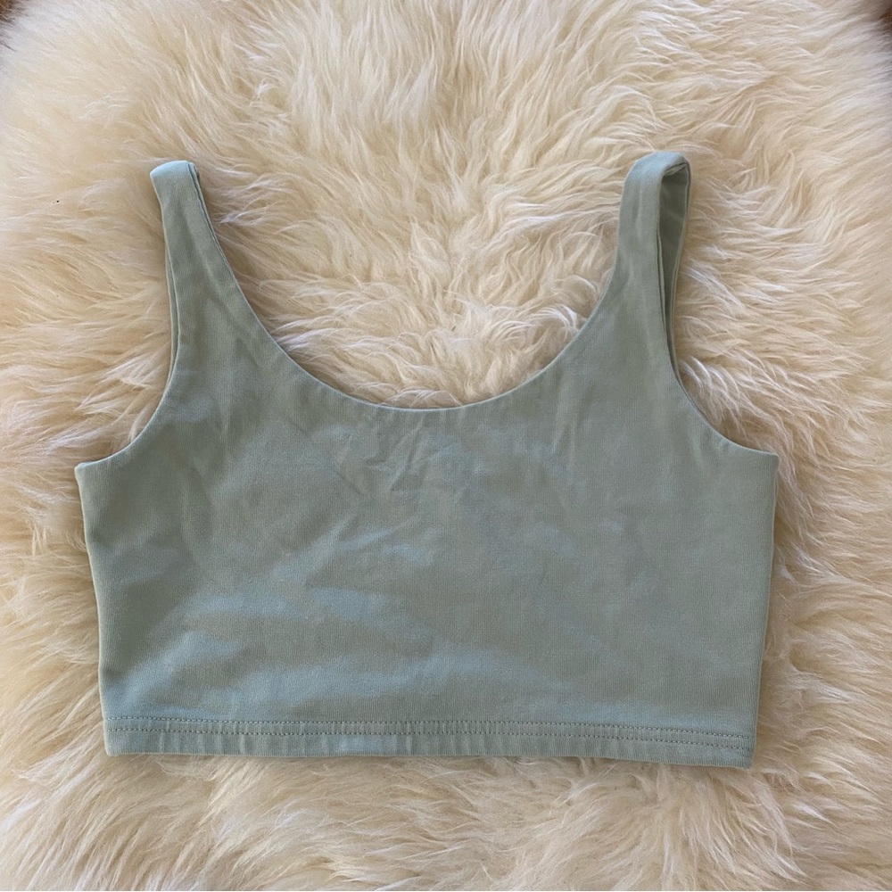 Brandy Melville Sage Green Lydia Tank - Picture 3 of 3